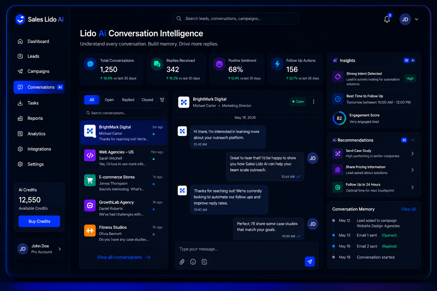 Lido Ai Conversation Intelligence
